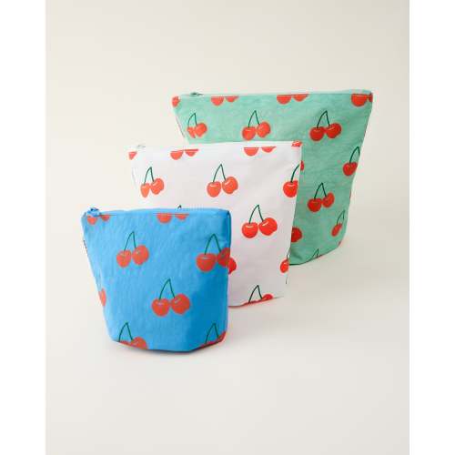 3 Piece Reusable Organizing Pouches For Diaper Bag | Stripe - Storq by Kindred Bravely