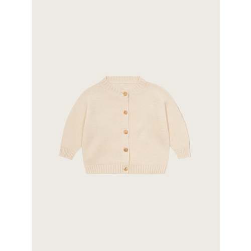 Undyed Cotton Knitted Cardigan | Organic Zoo
