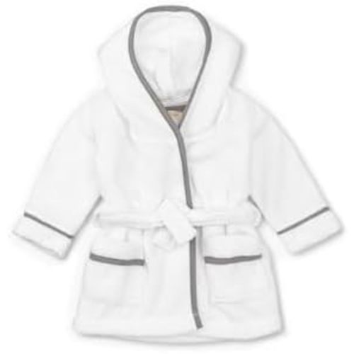 MONICA + ANDY Bathrobe, Terry Hooded Bathrobe, 100% Organic Clothes for Girls & Boys, Sizes For Kids, Toddler & Infant