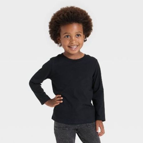 Toddler Boys' Long Sleeve Knit T-Shirt - Cat & Jack™
