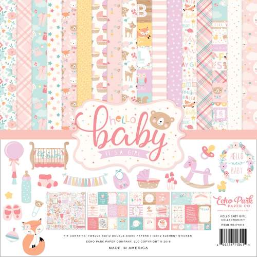 Hello Baby Girl Collection Kit