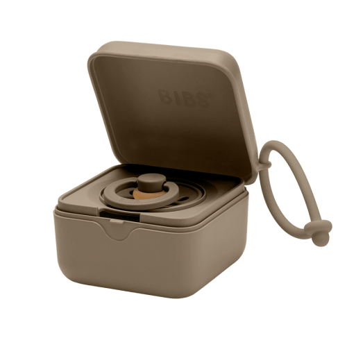 BIBS Pacifier Box Dark Oak | bibsworld.com – Bibsworld store US