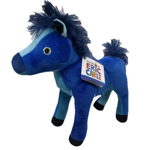 World Of Eric Carle Blue Horse 12" Plush Kohl's Cares New With Tag NWT