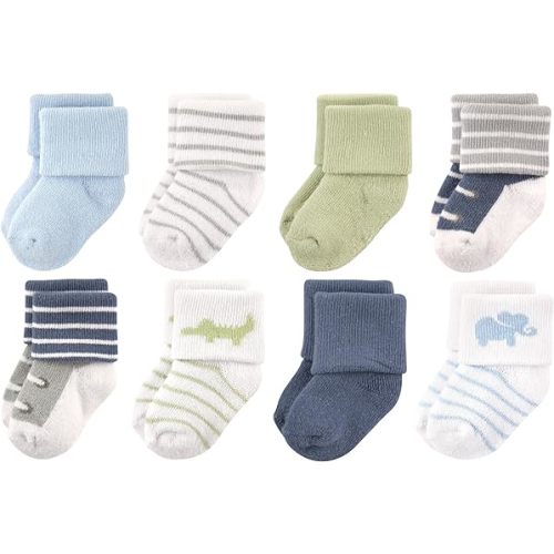 Luvable Friends Baby Newborn and Baby Terry Socks