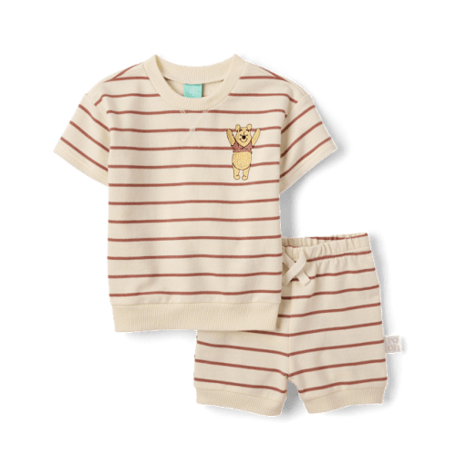 Baby Winnie The Pooh™ Striped 2-Piece Playwear Set - Multi