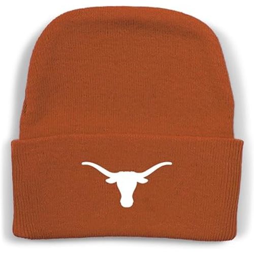 Two Feet Ahead Team Baby Hat, Softly Knitted Infant Newborn Baby Beanie for Boys and Girls