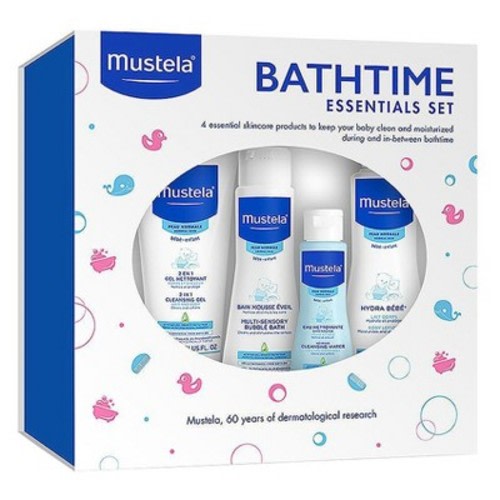 Mustela Baby Bathtime Bath and Body Essentials Gift Set