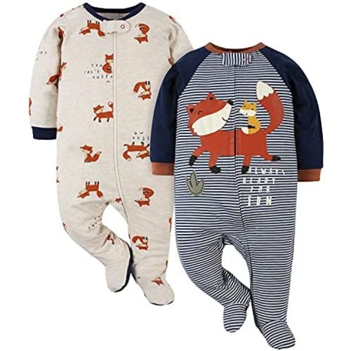 Gerber Baby Boys' 2-Pack Sleep 'N Play