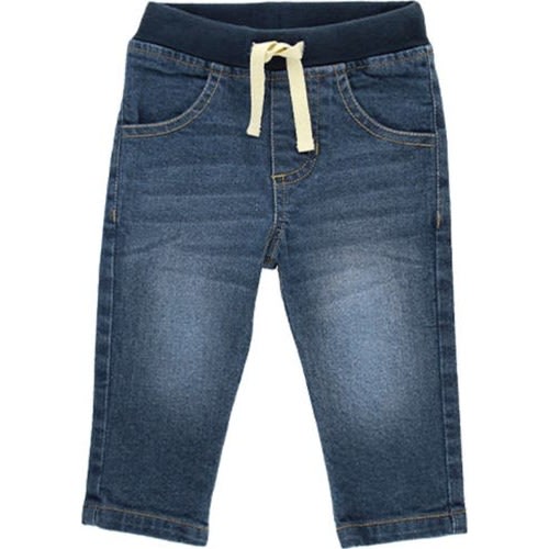 Drawstring Pull-On Jeans, 18-24M