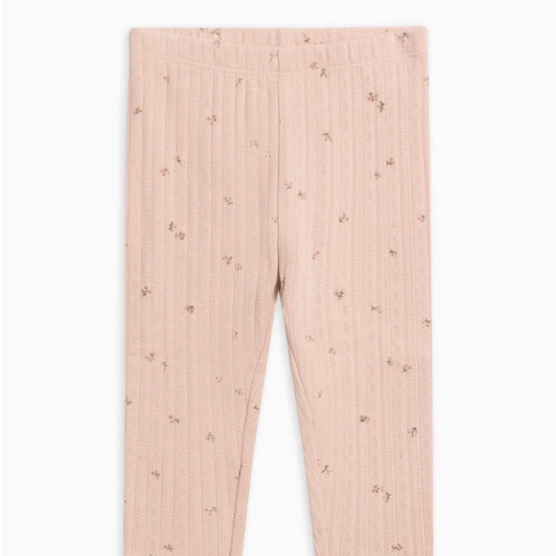 Gina Brushed Back Pointelle Leggings