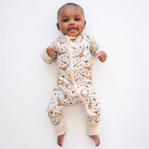 Magic Wand Baby Bamboo Zipper Romper – FancyPrince