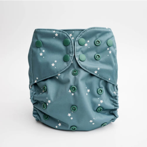 Kinder Luxe Pocket Cloth Diaper in Starry Eyed