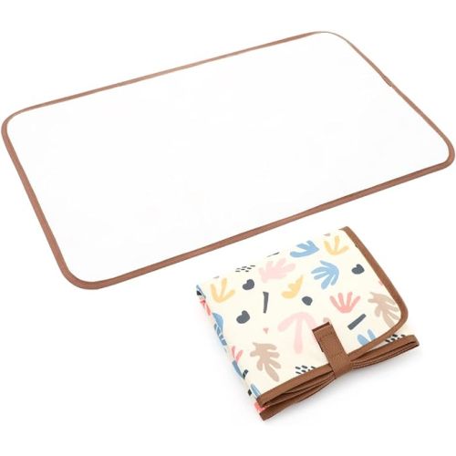 Lekebaby Portable Diaper Changing Mat Waterproof Baby Changing Mat Foldable Nappy Change Pad, Cartoon