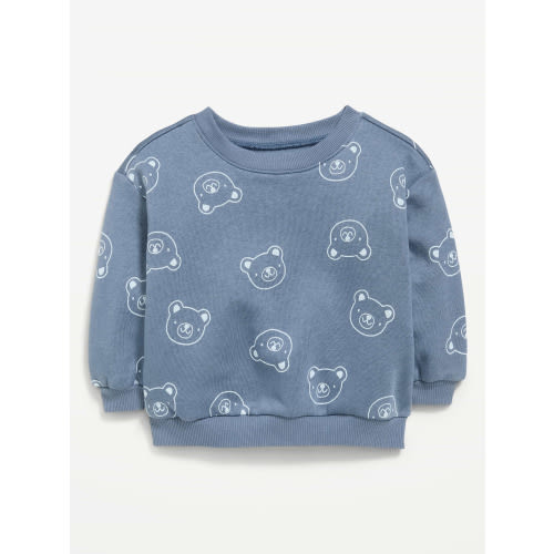 Printed Crew-Neck Sweatshirt for Baby