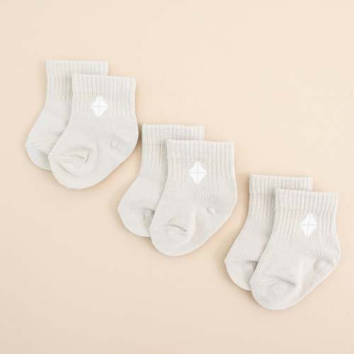 Crew Socks Combo 3-Pack in Oat