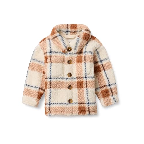 Amazon Essentials Unisex-Baby Sherpa Overshirt Jacket
