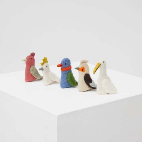 Australian Bird Finger Puppets