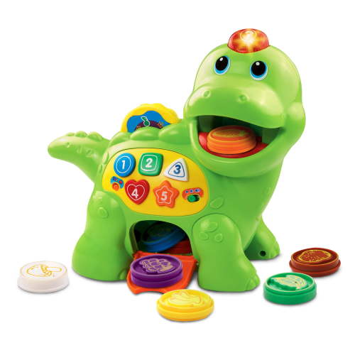 VTech, Count and Chomp Dino, Dinosaur Learning Toy for Toddlers, Teaches Counting