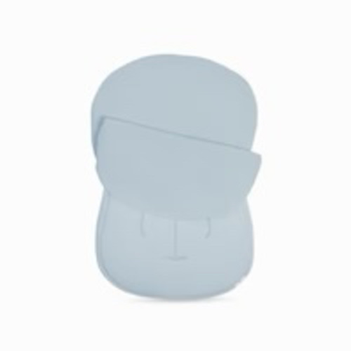 Lounger Curve Muslin Cover | Bluebell