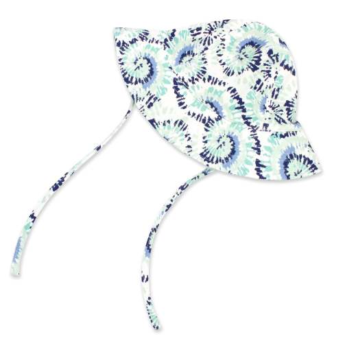 Tie Dye Organic Cotton Sun Hat - True Navy – Zutano