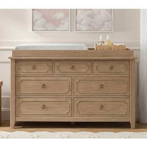 Ava Regency 7-Drawer Changing Table (56w x 19d")