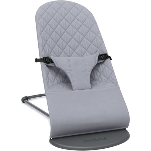Fabric Seat for Bouncer - Compatible with Baby Bjorn Bouncer - Dense, Wear-Resistant, Skin-Friendly Cotton - Replacement Covers ONLY, Gray