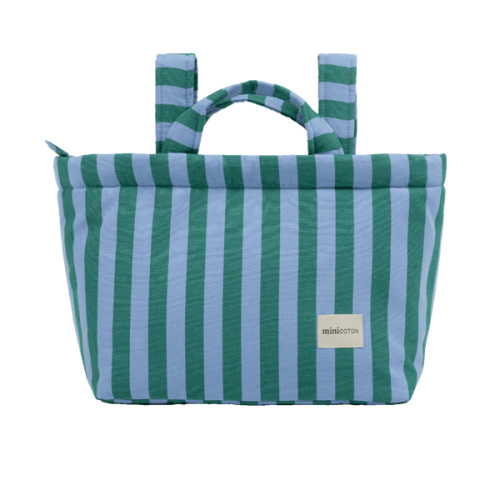 Carry - Green + Sky Blue · Minicoton