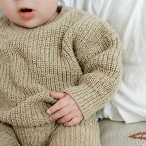 Olive Knit Jumper
