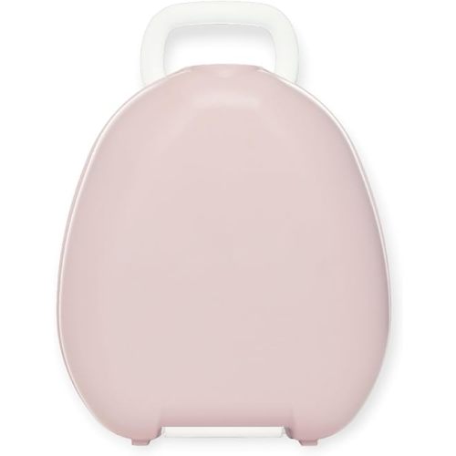 My Carry Potty - Blush Pink Travel Potty, Award-Winning Portable Toddler Toilet Seat for Kids to Take Everywhere