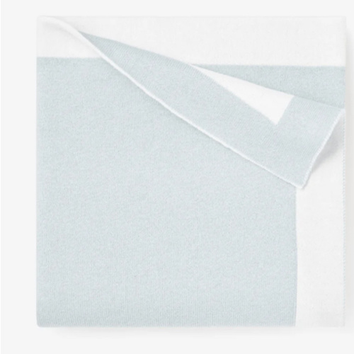 Pale Blue Cashmere Baby Blanket – Elegant Baby