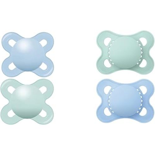 MAM Original Start Matte Newborn Baby Pacifier, Best Pacifier for Breastfed Babies & Original Matte Baby Pacifier, Nipple Shape Helps Promote Healthy Oral Development, Sterilizer Case