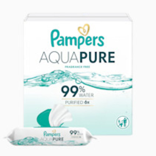 Pampers Aqua Pure Baby Wipes - 448