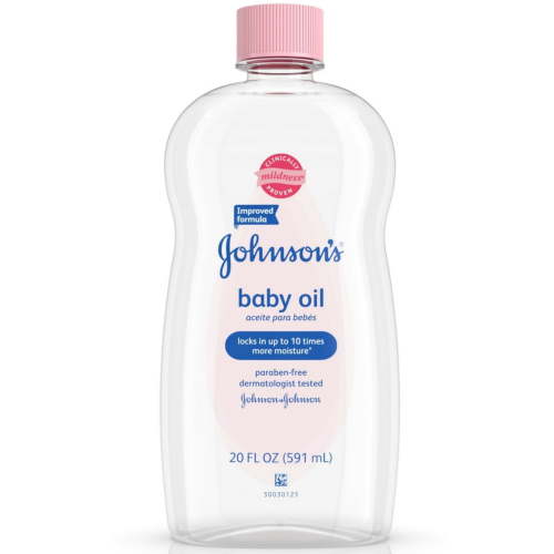 JOHNSON'S Baby Oil 20 oz (Pack of 4)