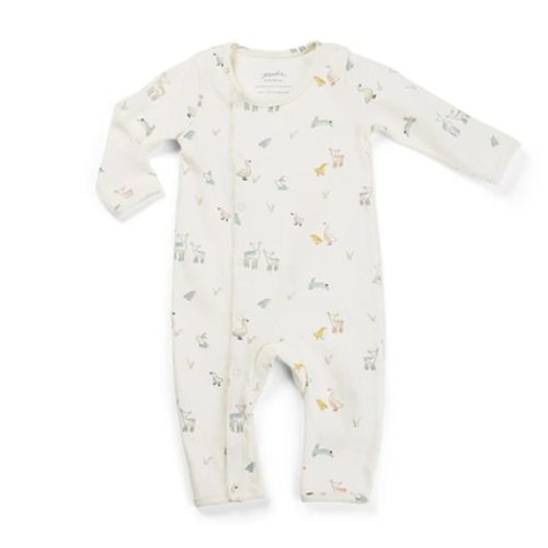 Long Sleeve Romper, Just Hatched