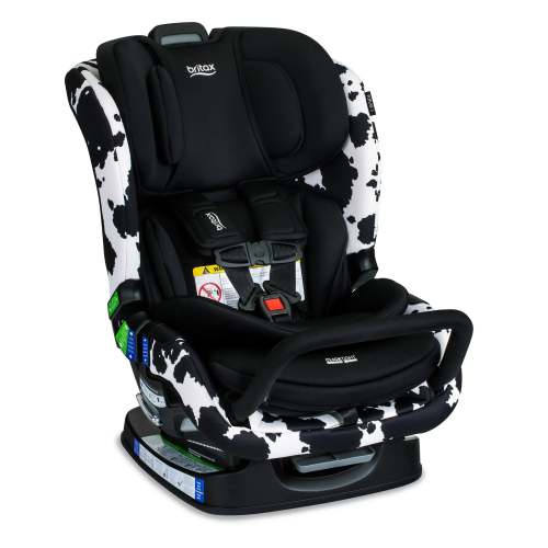 Poplar S Convertible Car Seat - Slim 17" Design - ClickTight Technology - Cowmooflage