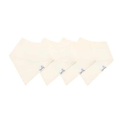 4 Pack Baby Bandana Bibs - Cru