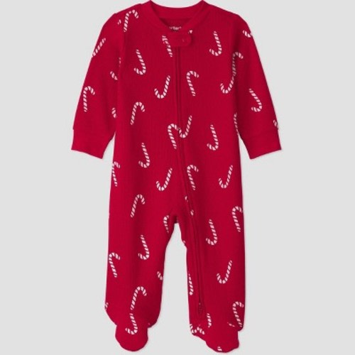 Carter's Just One You® Baby Candy Cane Sleep N' Play - Red 3M