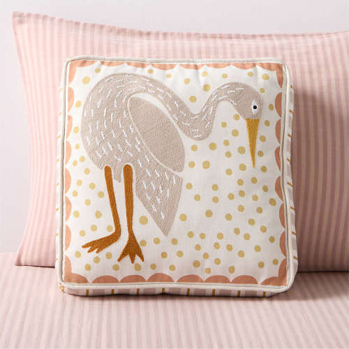 Endangered Animal Birdy Bird Kids Throw Pillow
