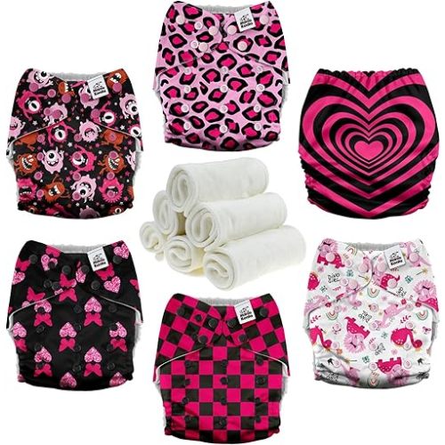 6 pc with liners