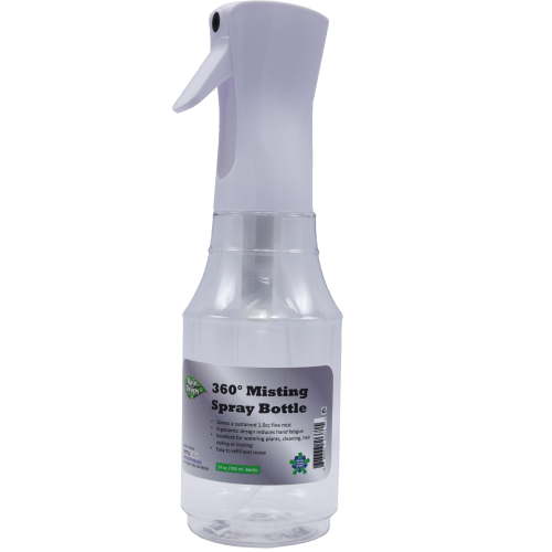 Raindrops Plastic Fine Mist Spray Bottle, White, 24 fl oz