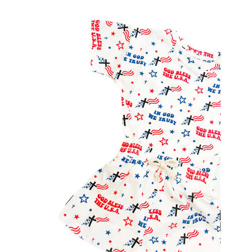 In God We Trust Shorts & Tee Set – OUR HOUSE ABOVE