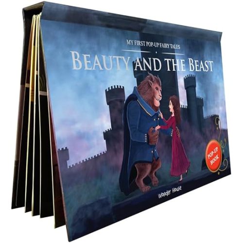 Beauty And The Beast: My First Pop-Up Fairy Tales Hardcover – September 22, 2021