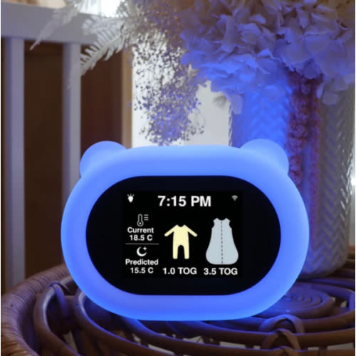 Baby Sleepwear Guide, Night Light and Thermometer