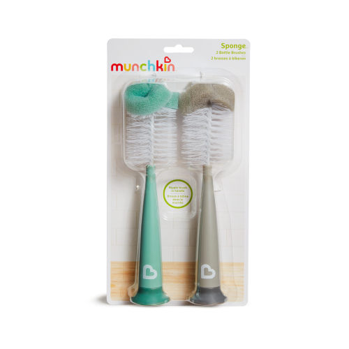 Munchkin Sponge Bottle Brush, 2 Pack