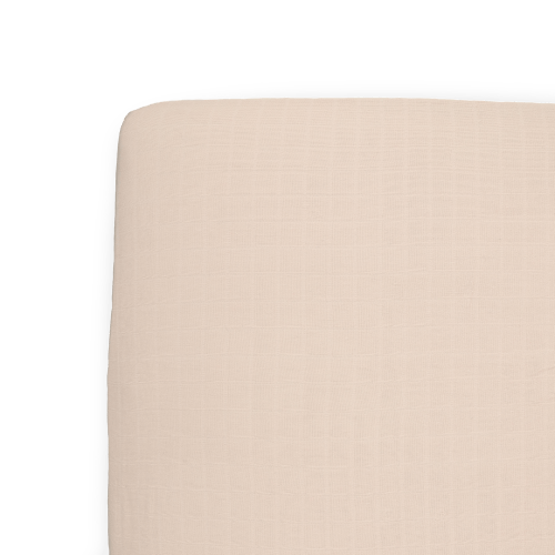 Organic Cotton Muslin Crib Sheet - Rosie