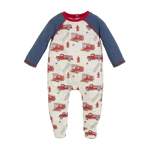 Mud Pie Baby Boys Firetruck Sleeper