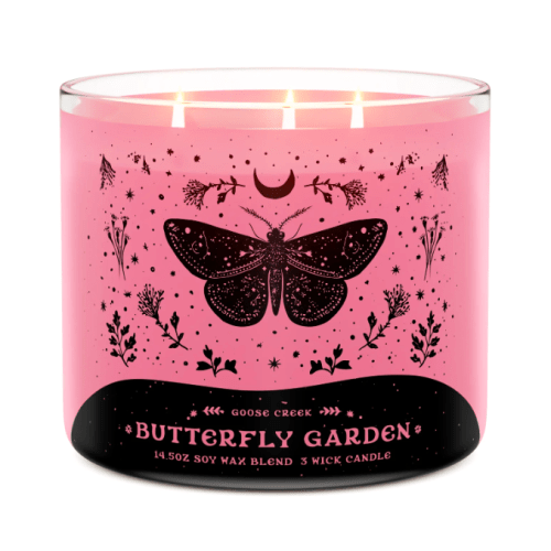 Butterfly Garden 3-Wick Candle