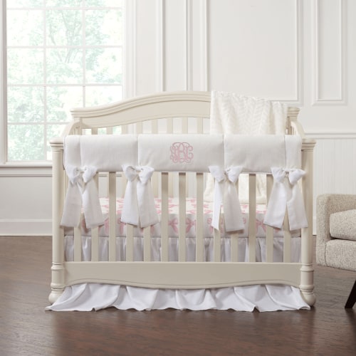 Bows 9-pc. Set (18" Skirt, Straight Rail Cover)