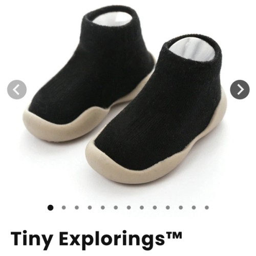 Tiny Explorings Shoes (Black)