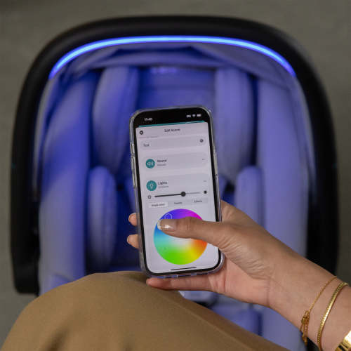 Shyft Intuiti+ Travel System featuring Revolve180 LiteMax™ NXT Rotating Infant Car Seat with SensorySoothe